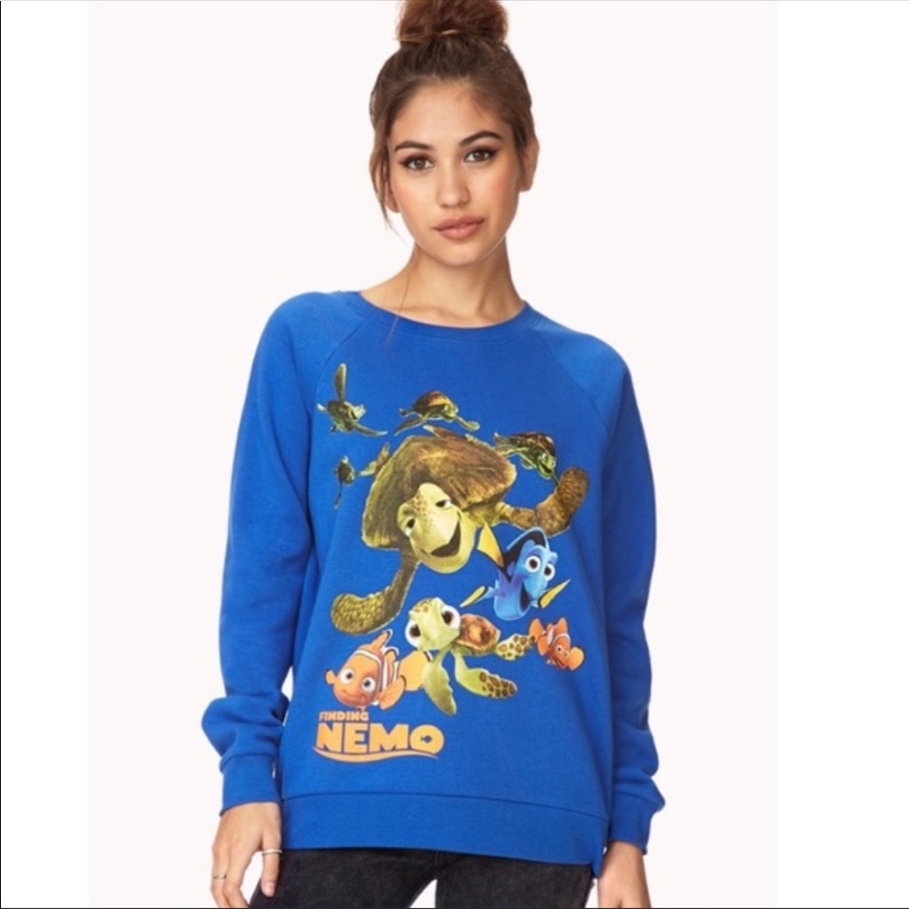 Forever 21 Finding Nemo Crewneck Sweatshirt